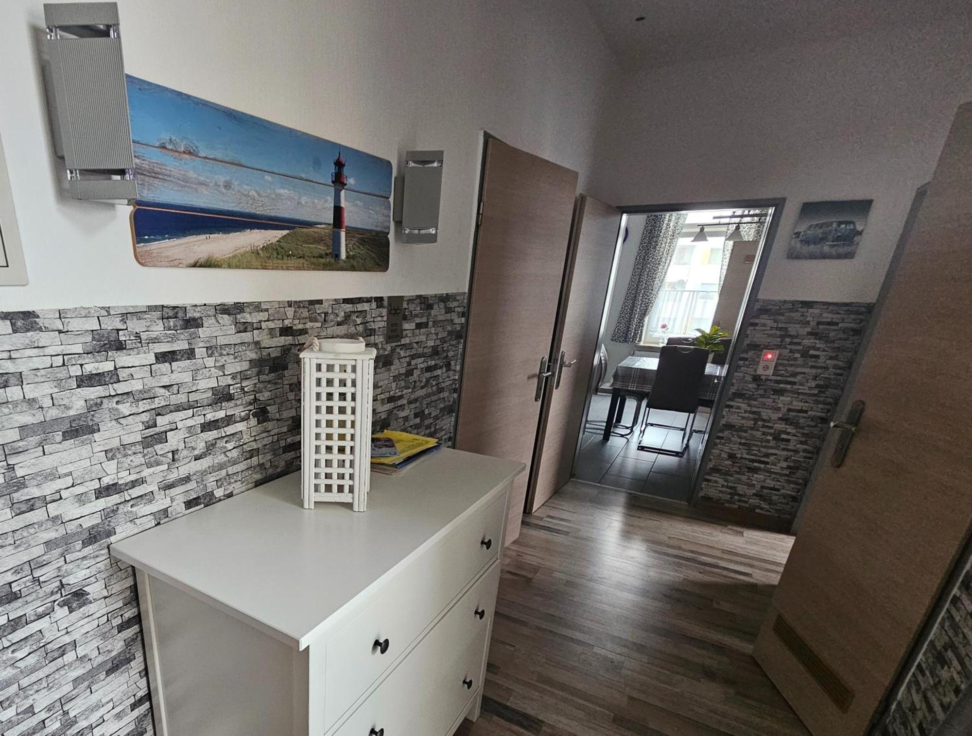 Gemuetl Wohnung Mit Blick Auf Den Hafen Bremerhaven Exterior foto
